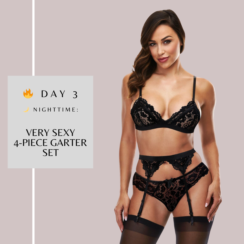 3 Nights Endless Bloom Honeymoon Lingerie Box