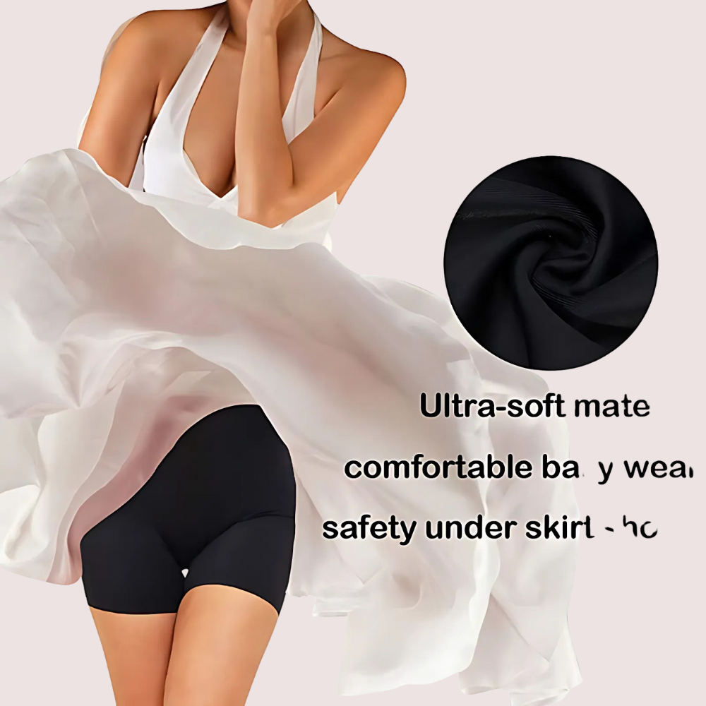 2pcs Ice Silk Seamless Women's Shorts Panty