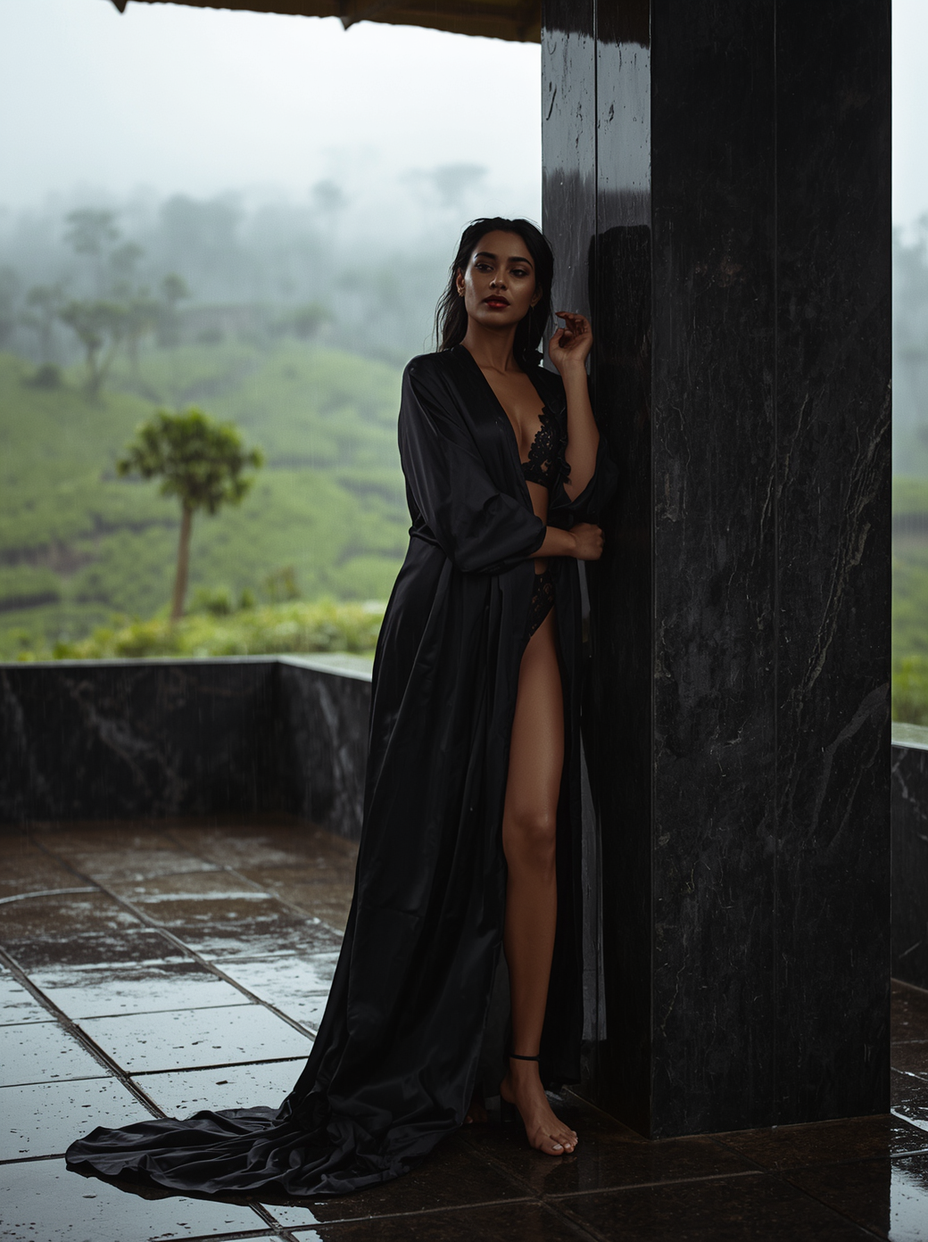The Rain is an Acoustic Shield. Stop Wearing Utility Clothing to a Sensory Reset.