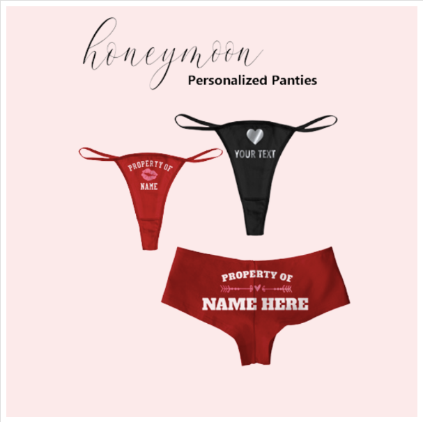 Personalized / Customized Panties