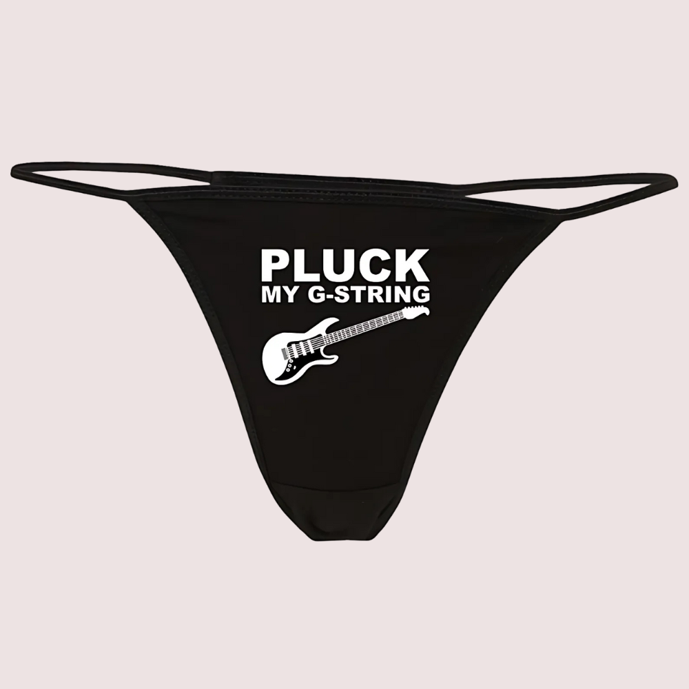 Playful Print G-String - Cheeky Fun Meets Comfort