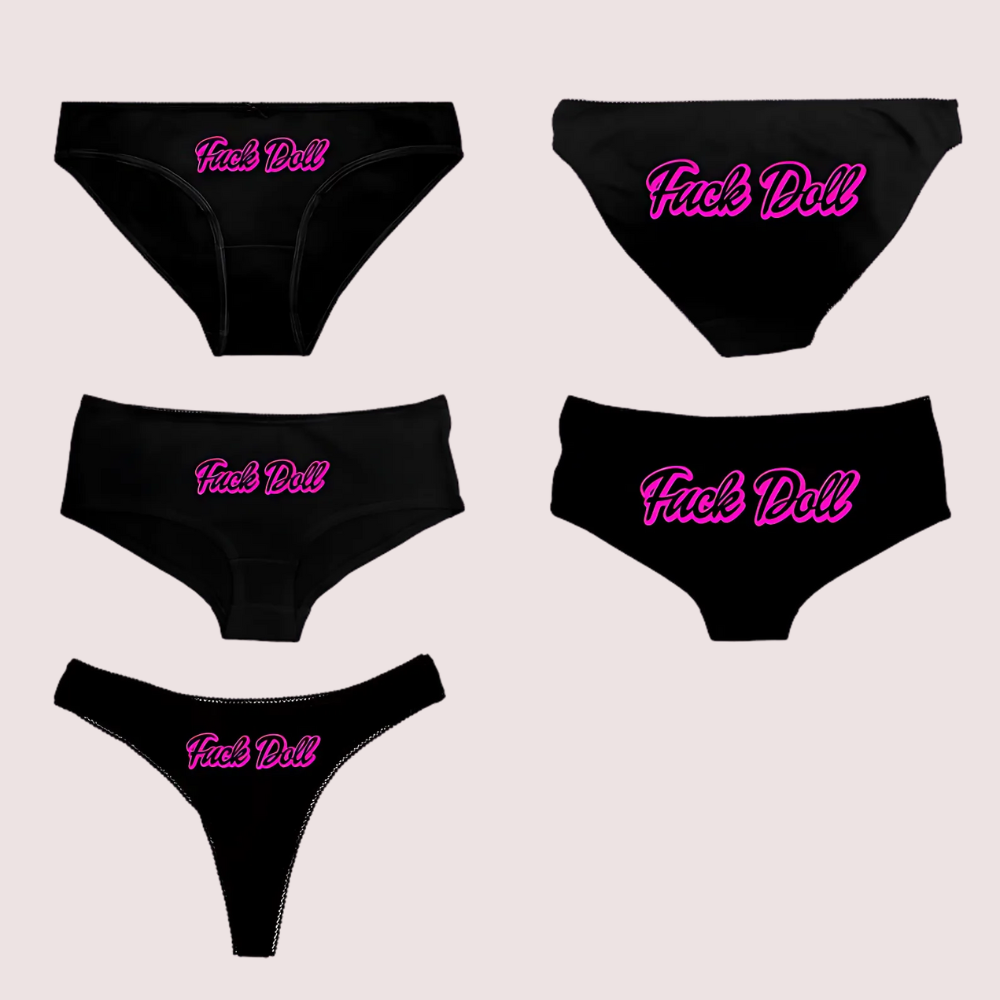 Lace Doll Panties Set