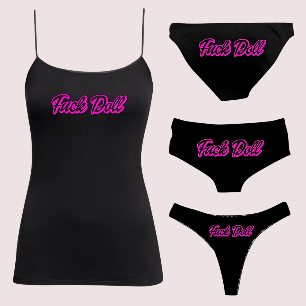 Lace Doll Panties Set